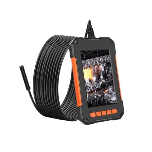 P40 8mm HD impermeabile portatile integrato schermo verticale industriale endoscopio, lunghezza: 5 m (cavo flessibile)