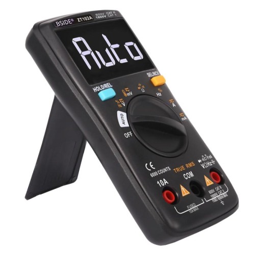 BIDE ZT102A Display LCD 6000 parole AUTO AUTO Intelligent Gear Gamma automatica Gamma digitale Multimetro digitale