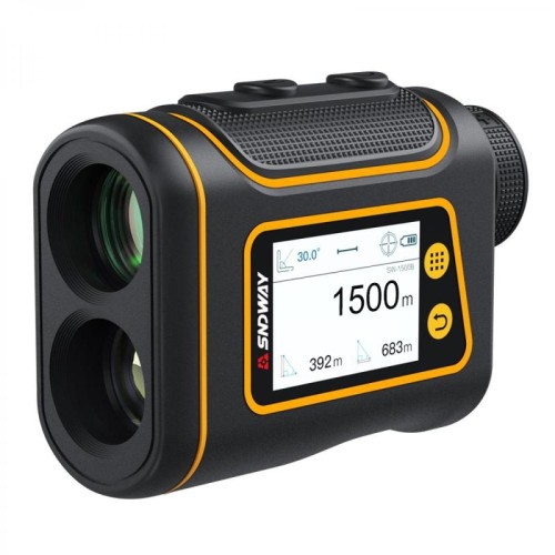 Strumento RangeFinder SnDway Strumento per telescopio per esterni Strumento di misurazione del golf, modello: SW1500B 1500m