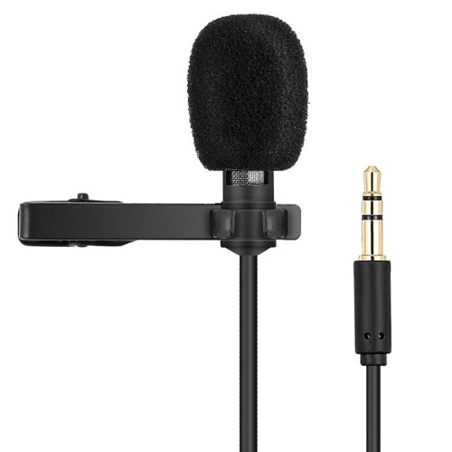 Yanmai R955 Mini insegnamento dell'intervista dal vivo Condensatore cablato Lavalier Lapel Microfono