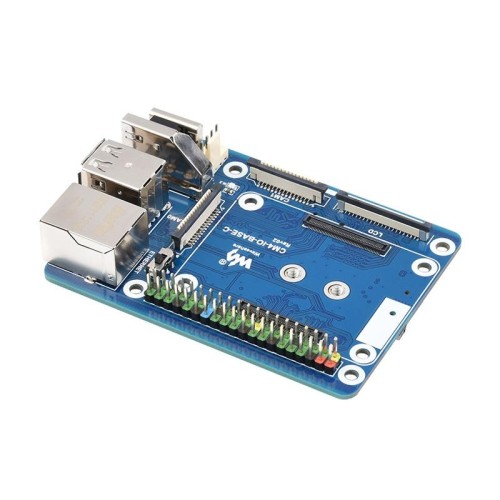 Waveshare CM4-IO-BASE-C per Raspberry Pi Compute Module 4 Mini Base Board, 23228