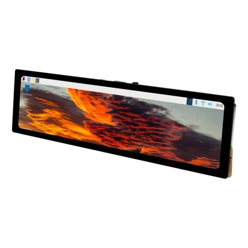 Display touch capacitivo WAVESHARE da 11,9 pollici per Raspberry Pi, 320 x 1480, IPS, interfaccia DSI