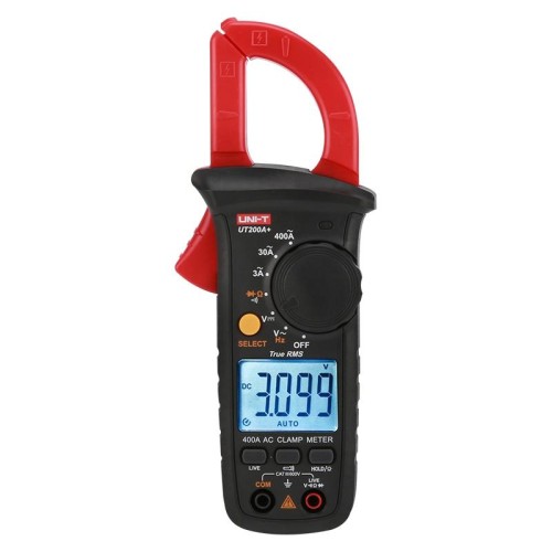 UNI-T UT200A+ 400A Multimetro digitale a pinza Rilevatore di tensione AC/DC Tester di resistenza alla frequenza