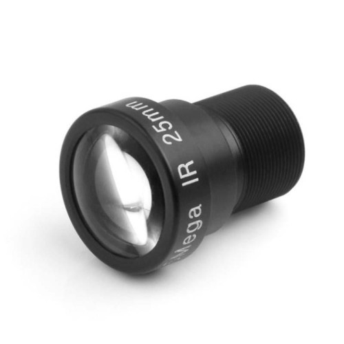 Waveshare WS0202505 per obiettivo fotocamera Raspberry Pi M12, 5 MP, lunghezza focale 25 mm, ampia apertura, 24054