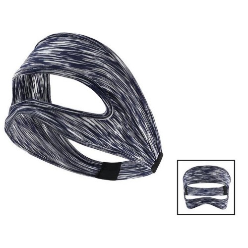 Occhiali VR Maschera per occhi traspirante a prova di sudore montata sulla testa (grigio arancione)