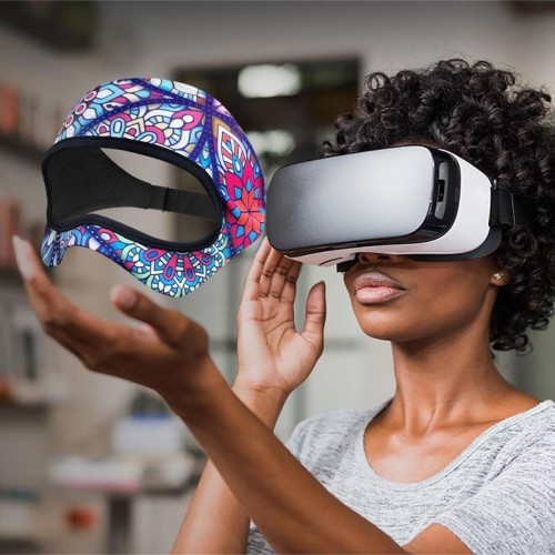 Maschera per occhi traspirante resistente al sudore per occhiali VR (caleidoscopio)