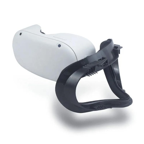 Per Meta Quest 2 VR Cuffie anti-sudore Maschera per gli occhi VR Copertura staffa interfaccia facciale (Nero)