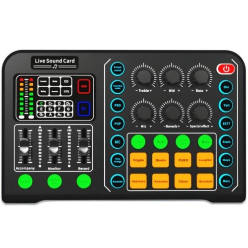 Scheda audio live M6 Mixer broadcast wireless multifunzionale con cambio di voce