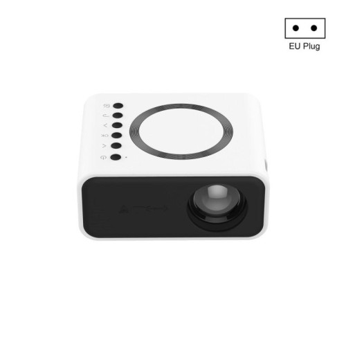 YT300 Home Multimedia Mini proiettore remoto Supporto per telefono cellulare (spina europea nera)