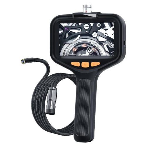 Endoscopio industriale rimovibile con lenti frontali P200 da 8 mm e schermo da 4,3 pollici, specifiche: tubo morbido da 5 m