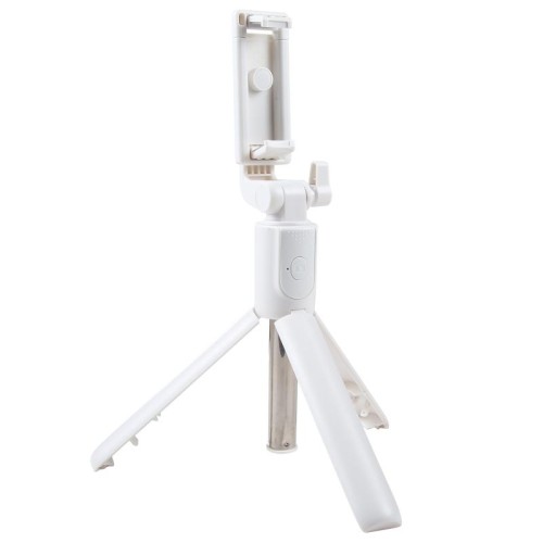 Bastone per selfie con treppiede Bluetooth multifunzionale R1 (verde scuro)