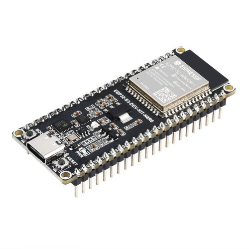 Microcontrollore Waveshare ESP32-S3 Scheda di sviluppo Wi-Fi a 2,4 GHz Modulo ESP32-S3-WROOM-1-N8R8 Ver. standard.Con Pinheader