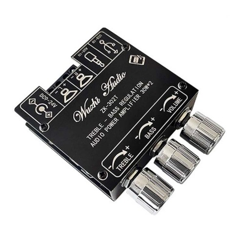 ZK-302T Mini Bluetooth 5.1 Ricezione modulo audio con amplificatore di potenza Digital D Stereo Dual Channel