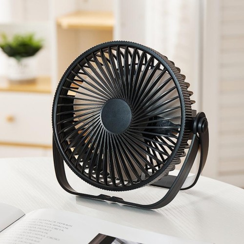 Ventilatore elettrico 3 in 1 da parete Mini ventilatore a turbina senza spazzole silenzioso da tavolo, stile: presa USB (bianco)