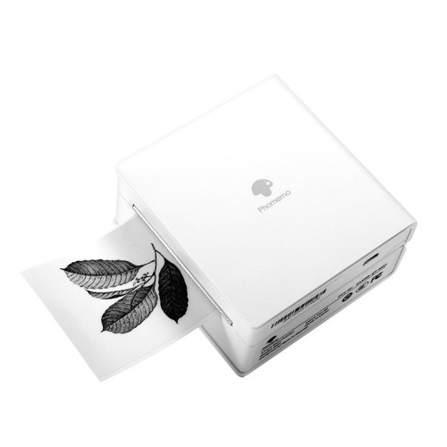 Phomemo M02-WH Pocket Small Stampante termica per etichette fotografiche portatile Bluetooth Domanda errata