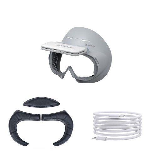 Per PICO 4 Hibloks VR Occhiali Protezione per cuscino viso con ventola, specifiche: 1 pezzo di cotone PU