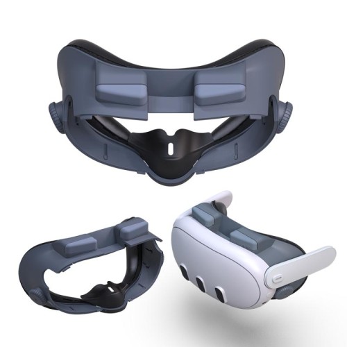 Per Meta Quest 3, maschera per gli occhi di ricambio regolabile, set di maschere per il viso di ricambio morbide oscuranti VR