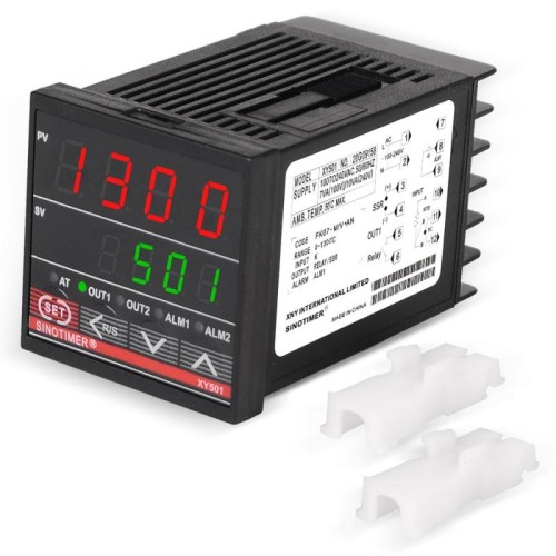 SINOTIMER XY501 Short Shell Intelligent PID Strumento di controllo della temperatura Riscaldamento Relè di refrigerazione Uscita a stato solido SSR