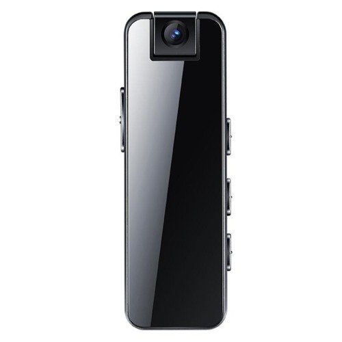 Videoregistratore per visione notturna con telecamera rotante Mrobo D6 1080P con clip posteriore, dimensioni: 16 GB (nero)