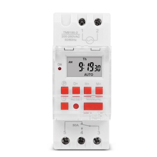 SINOTIMER TM919B-1 110V 30A Temporizzatore digitale programmabile Regolatore di temporizzazione del ciclo automatico