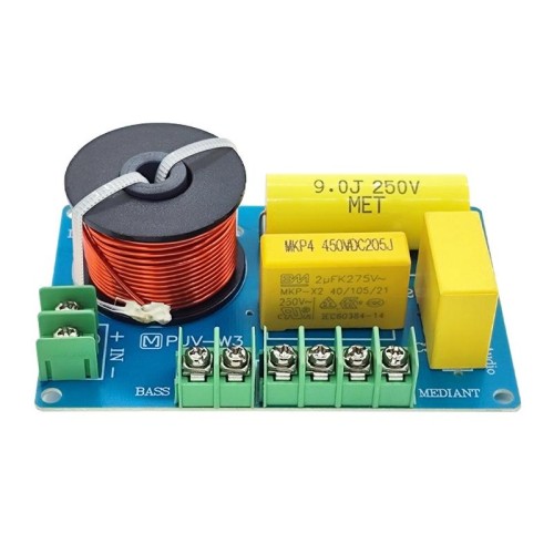 PUV-W3 Alto Medio e Basso 3-Way Audio Crossover Divisore per Altoparlanti Home Cinema, Stile: Modello D