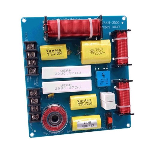 3505B Divisore per altoparlante crossover audio a 3 vie, medio e basso