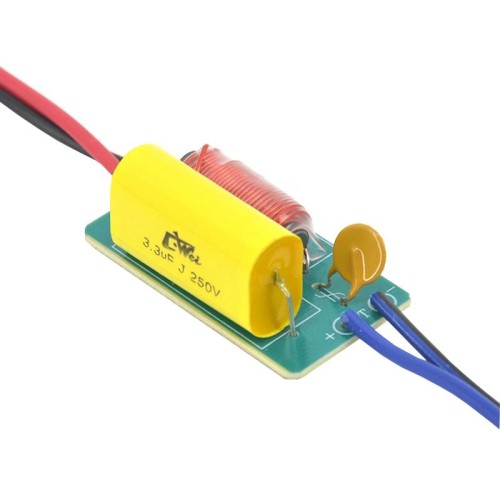 WEAH-T-4 Modifica auto Tweeter Crossover Hi-Fi Audio Divider, Stile: Modello A
