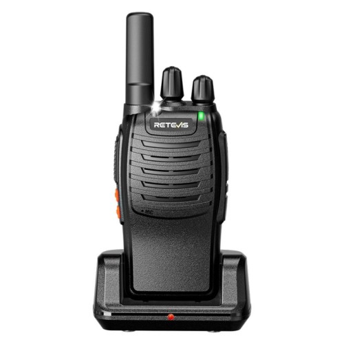 RETEVIS H777 Walkie Talkie portatile compatto a 16 canali con base di ricarica, stile: PMR