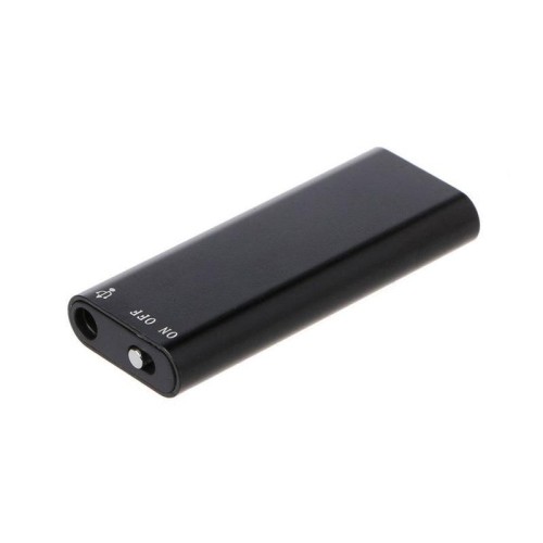 Penna per registratore USB da 4 GB Lettore MP3 per riunioni di ascolto Classe per anziani Memory Pen (nero)