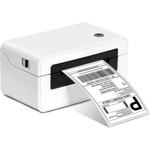 Stampante elettronica per lettere di vettura HPRT N41 Bluetooth versione Express, spina: spina UE (bianco)