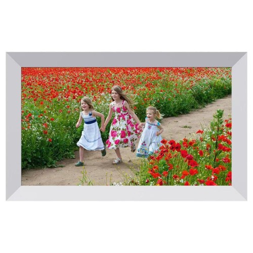 DPF1560 15,6 pollici LED HD Screen Stripe WIFI Cloud Photo Album, RK3326C Quad Core, 1 GB + 32 GB, spina: spina UE (bianco)