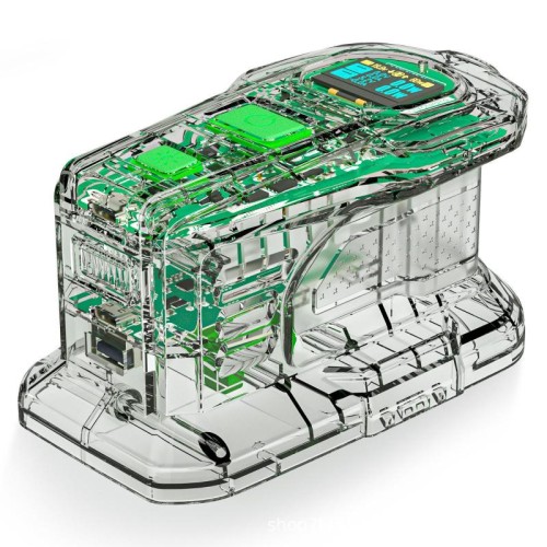 Per batteria al litio RYOBI da 18 V, caricabatterie rapido da 100 W e stazione di alimentazione a scarica da 145 W PSC