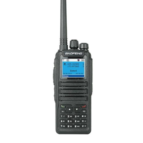 Baofeng DM-1701 Schermo a colori da 1,77 pollici DMR Direct Dual Capacity Walkie Talkie portatile standard, spina: spina UE