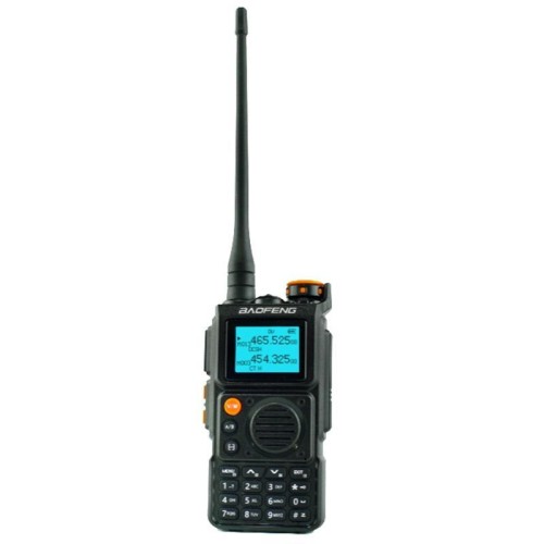 Baofeng K6 Walkie Talkie analogico portatile FM con schermo da 1,44 pollici, spina: spina UE