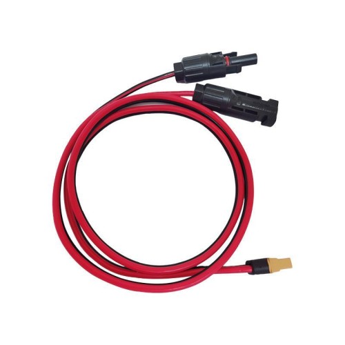 Cavo connettore solare XT60 femmina 12AWG a MC4, cavo di ricarica per pannello solare, 1,5 m