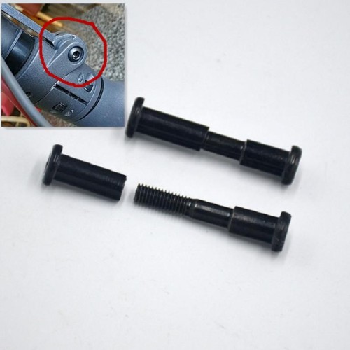 5 PCS per Xiaomi Mijia M365 Scooter elettrico Fold Viti di bloccaggio esagonali interne (nere)