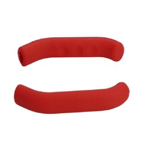 1 Paia Biciclette Scooter Custodia protettiva per freno Copertura per supporto del piede Copertura in silicone (giallo)