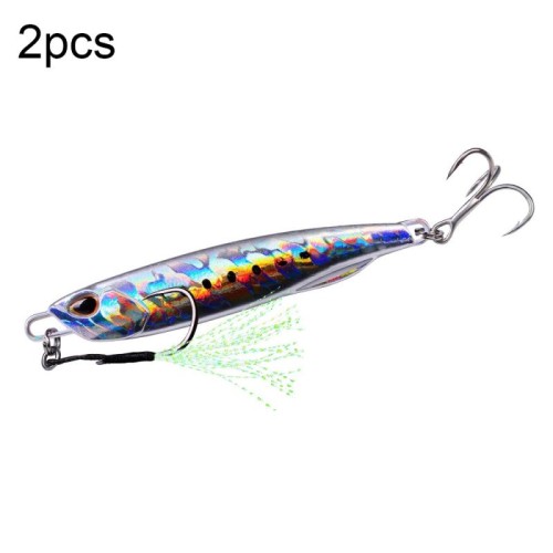 3 PCS Proberos LF103 Simulazione Metallo Sea Bait Bait, Specifica: 40G (G con gancio)