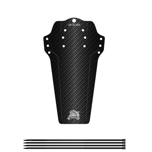ENLEE Parafanghi per mountain bike Sella per bicicletta da montagna Accessori universali per la guida, modello: fibra di carbonio