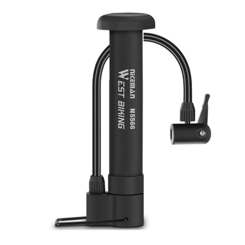 WEST BIKING Mini pompa per bicicletta Attrezzatura per ciclismo (rosso)