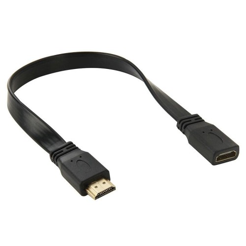 Cavo adattatore da 30 cm ad alta velocità V1.4 HDMI 19 pin maschio a HDMI 19 pin femmina