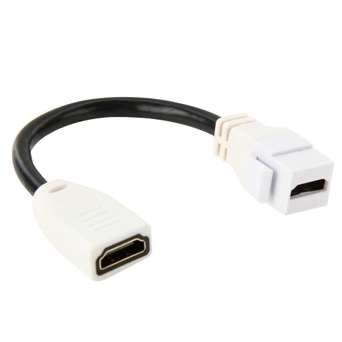 Cavo adattatore da 15 cm ad alta velocità V1.4 HDMI 19 pin femmina a HDMI 19 pin femmina