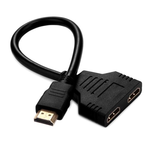 30 centimetri 1080P HDMI Port maschio a 2 femmine 1 in 2 fuori divisore convertitore dell'adattatore del cavo