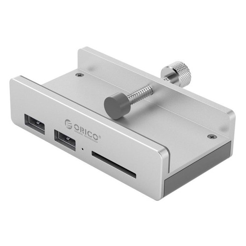 ORICO MH2AC-U3 HUB USB3.0 a 2 porte di tipo clip con lettore di schede SD