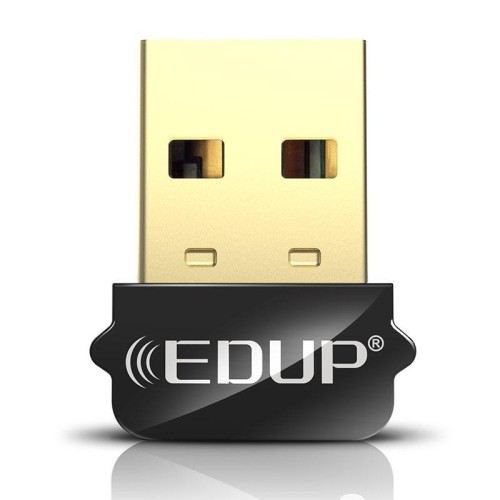 EDUP EP-AC1651 Adattatore USB WIFI 650 Mbps Dual Band 5G / 2,4 GHz Scheda di rete wireless esterna Ricevitore dongle WiFi per laptop Windows MacOS