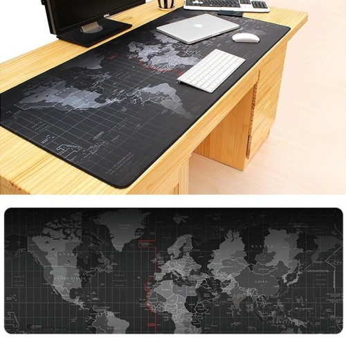Tappetino per tastiera con tappetino per mouse da gioco con superficie in gomma morbida e antiscivolo estesa, dimensioni: 70 x 30 cm
