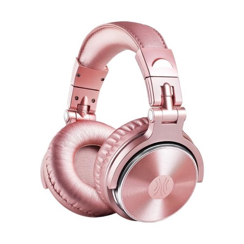Oneodio Pro-10 Riduzione del rumore Riduzione del rumore Cuffia cablata con microfono, Colore: oro rosa