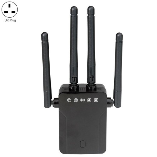 Amplificatore di espansione del segnale wireless del ripetitore del ripetitore di M-95B 300m (nero - spina dell'UE)