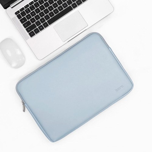 Baona BN-Q001 Borsa per laptop in pelle PU, colore: blu cielo, dimensioni: 16/17 pollici