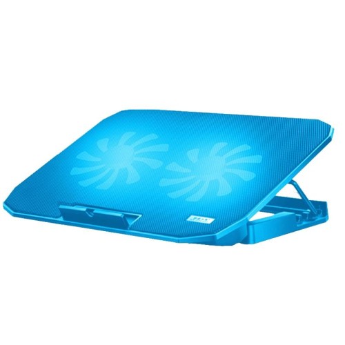 Ghiaccio Coarel N106 Laptop Base Regolazione del radiatore Dual-Fan Notebook Bracket di raffreddamento, Colore: versione di lusso (Sea Blue)